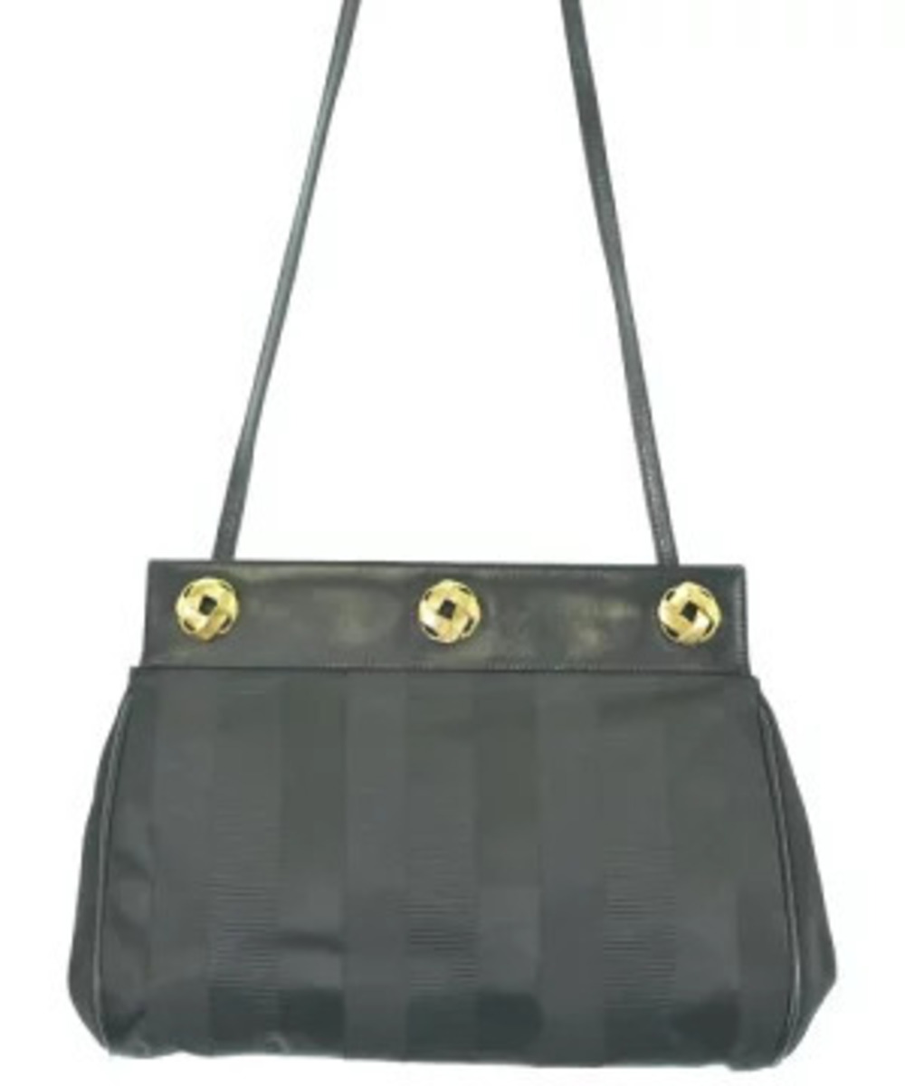 Salvatore Ferragamo Crossbody Bag Leather Black